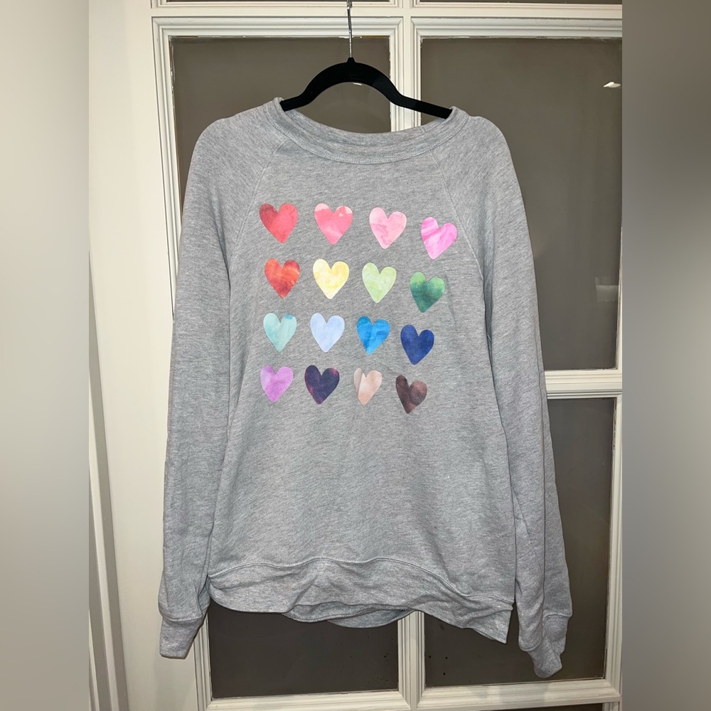 Never Worn! Bella + Canvas Fleece Collection L Grey Sweater